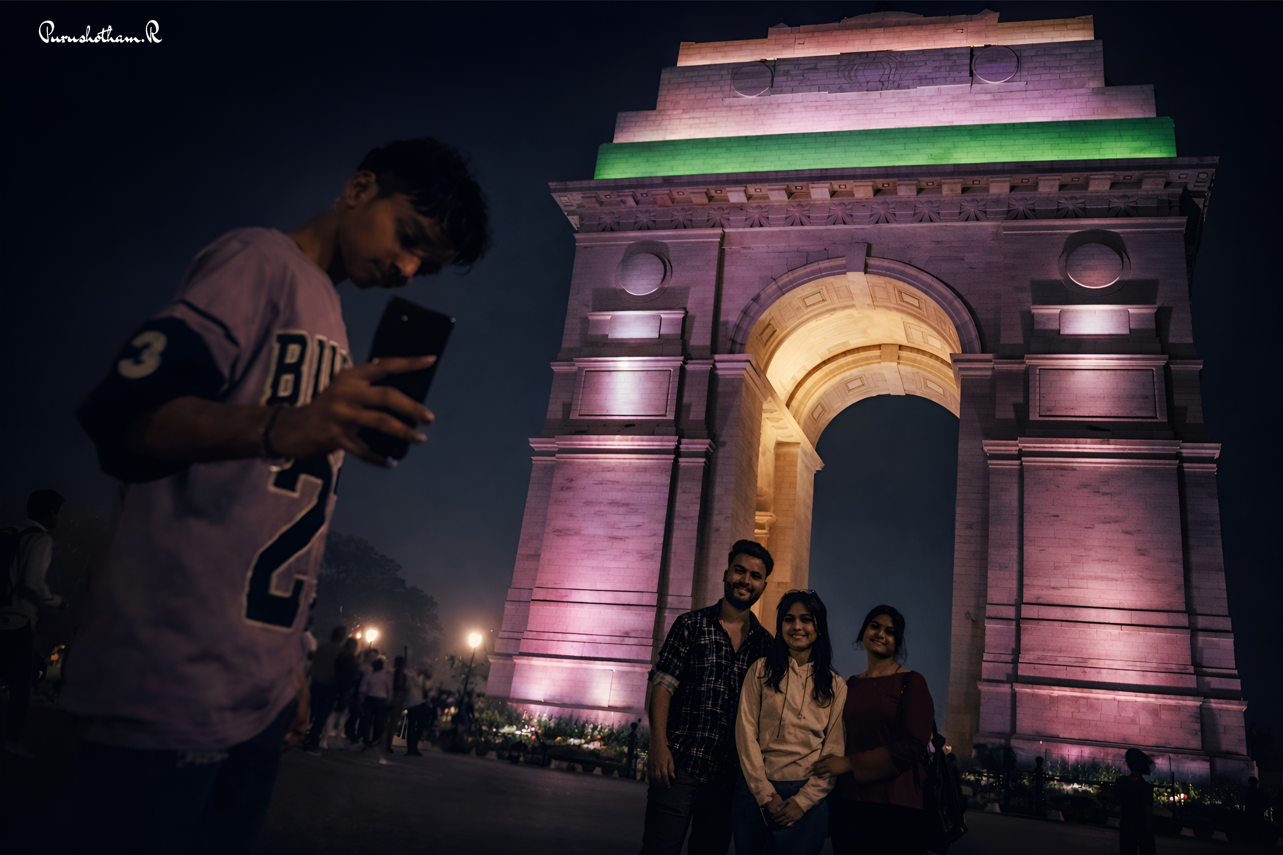 India Gate at Night